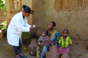 Aster with Selamimesh, Meaza and Lydia