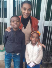 Dagmawit and her children