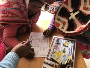 CHWs discuss healthy practices for all women