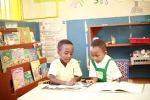 Provide Rwandan children with classroom resources