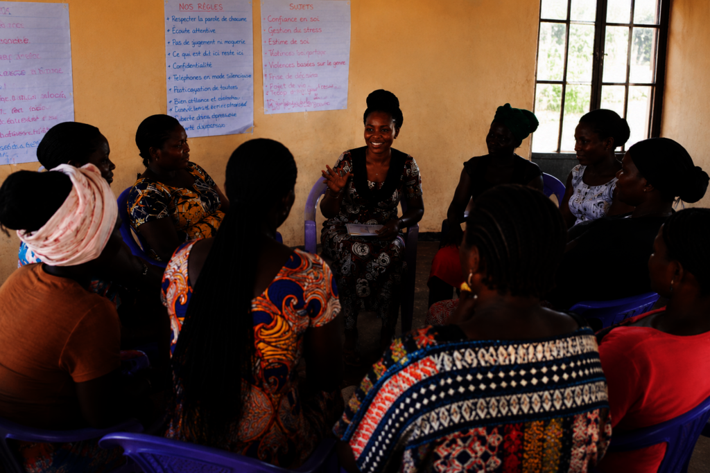 Partial View of Women  Community Leaders