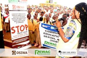 School Sensitization on SGBV