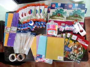 Art class materials