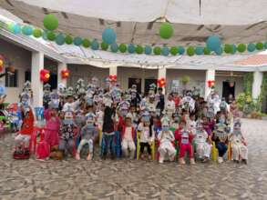 Taekwondo students during VBS 2025