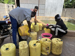 TYoFU Founder Martin Prepares Fish Pond