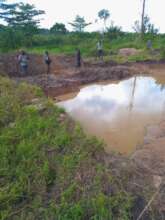 TYoFU Youths Constructing Pond Together