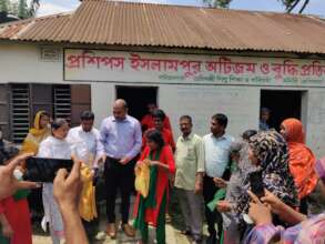 Hygienic Materials support into Adolescent Girls