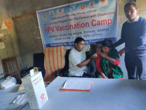 Provide vaccination to adult Girls Children