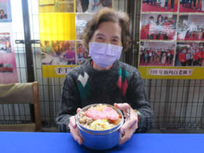 Senior Li at Yilan volunteer station