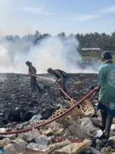hard work with fire