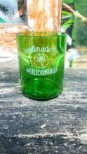 Handcollect, hand carved, and hand etched in Gili!