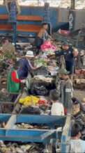 FMPL team dealing with daily waste