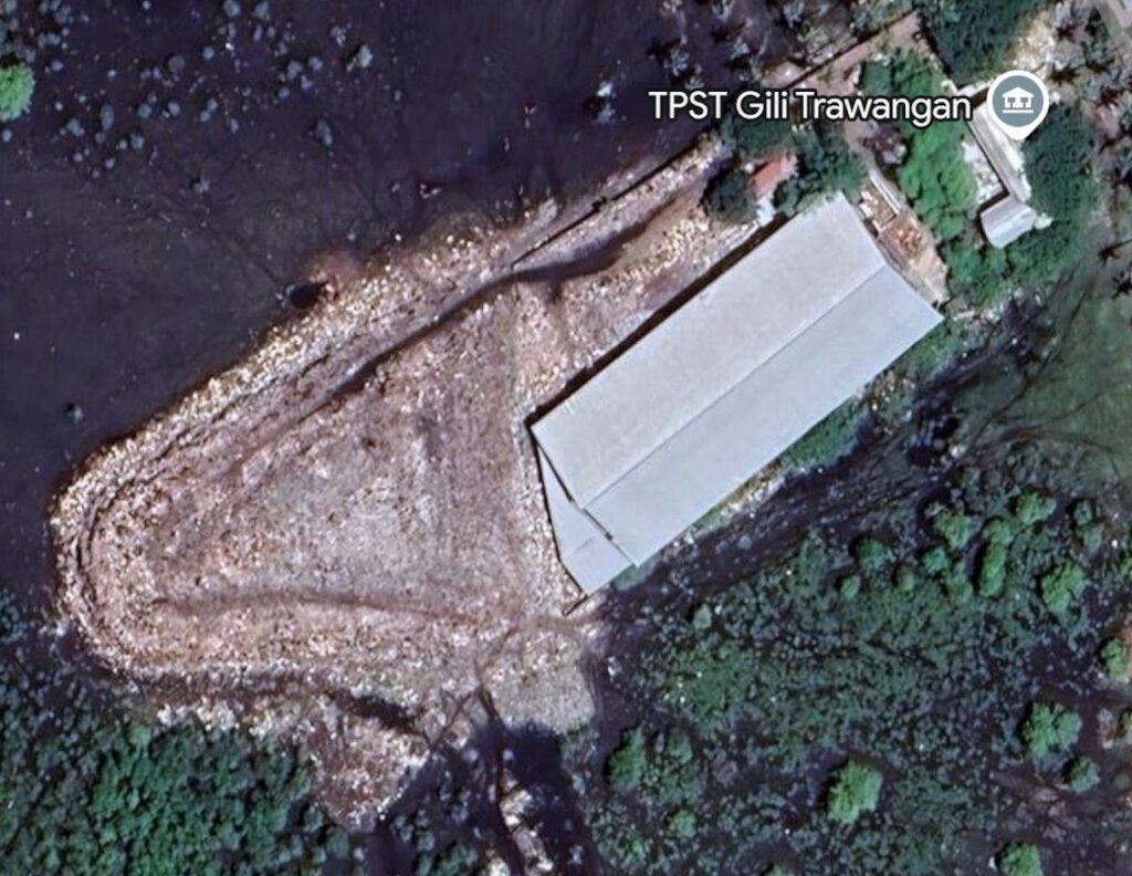 landfill and sorting center
