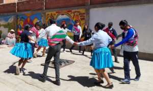 Traditional Aymara dance