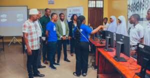 Computer lab launching at Viziwaziwa Sec School