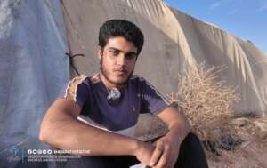 Khalid from his home
