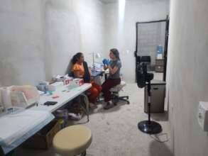 Working in the clinic for the first time