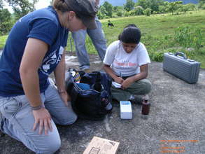 Water Quality Test at Storage Tank