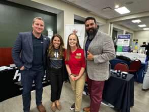 Hire Heroes USA Staff at an Outreach Event
