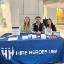 Hire Heroes USA at MSEP Event