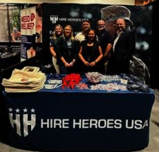 Hire Heroes USA team at an Outreach Event