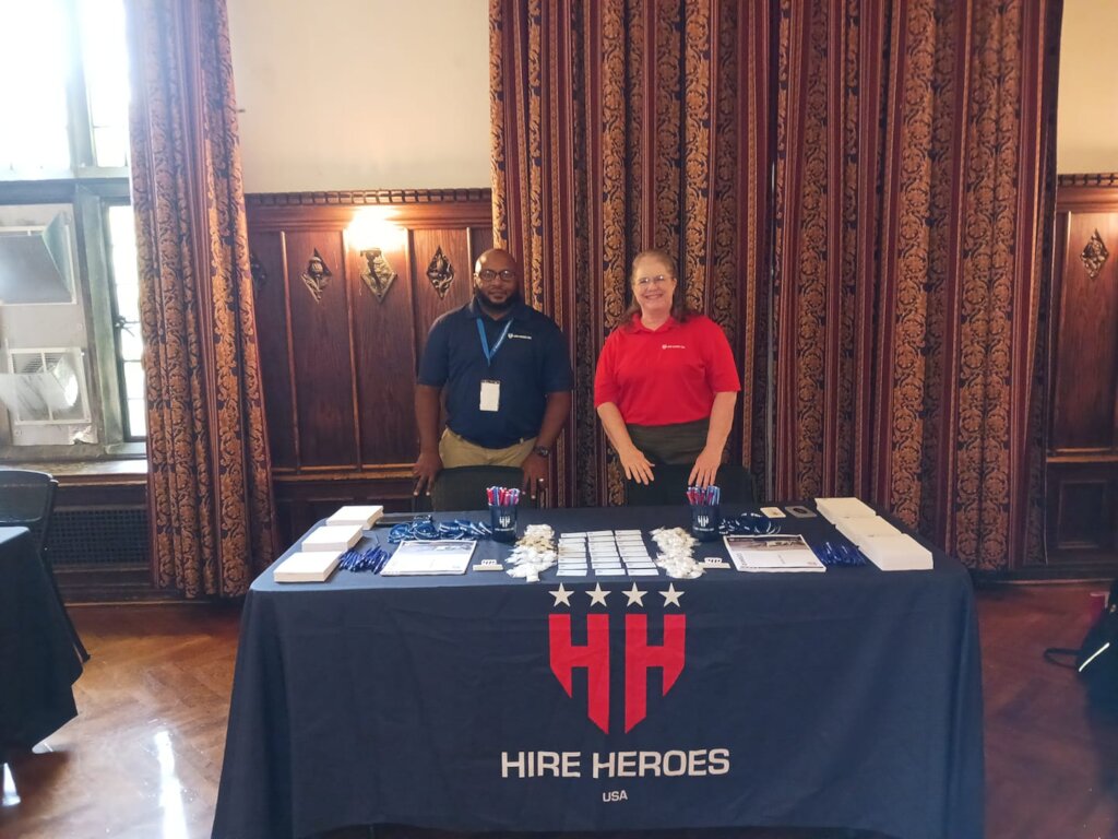 Hire Heroes USA Tabled Outreach
