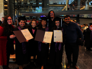 Graduation of Ana, Perla and Edith