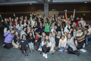 More than 30 graduates together with the team!