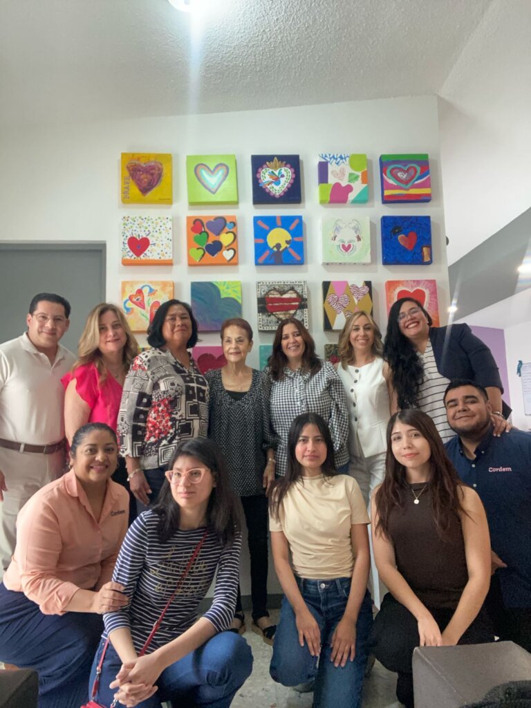 Trevino Elizondo Foundation visits CORDEM offices.