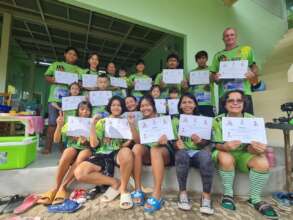 All our riders were celebrated!