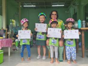 Certificates of completion, well done!