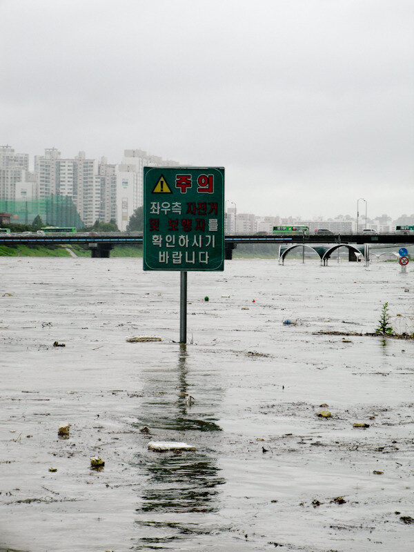 Flood Recovery Support :Chungcheongdo, South Korea