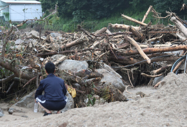 Flood Recovery Support :Chungcheongdo, South Korea
