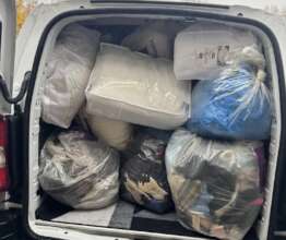 Full car of donations, November 2025