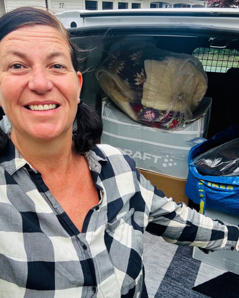 Delivering donations, Ukrainahjelpen, July 2026