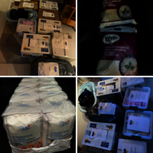 Collecting, buying and packing supplies