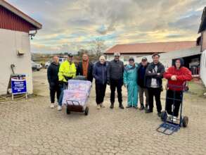Delivering, Ukrainahjelpen Klippen, December 2025