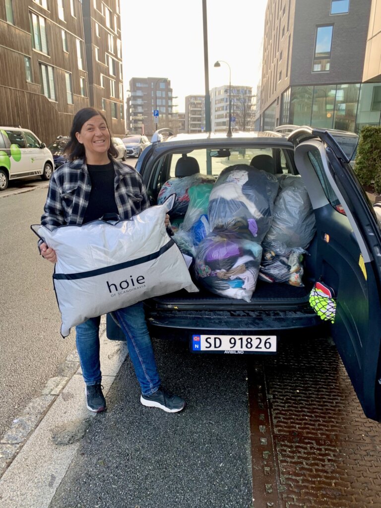 Collecting equipment for Ukraine, February 2024