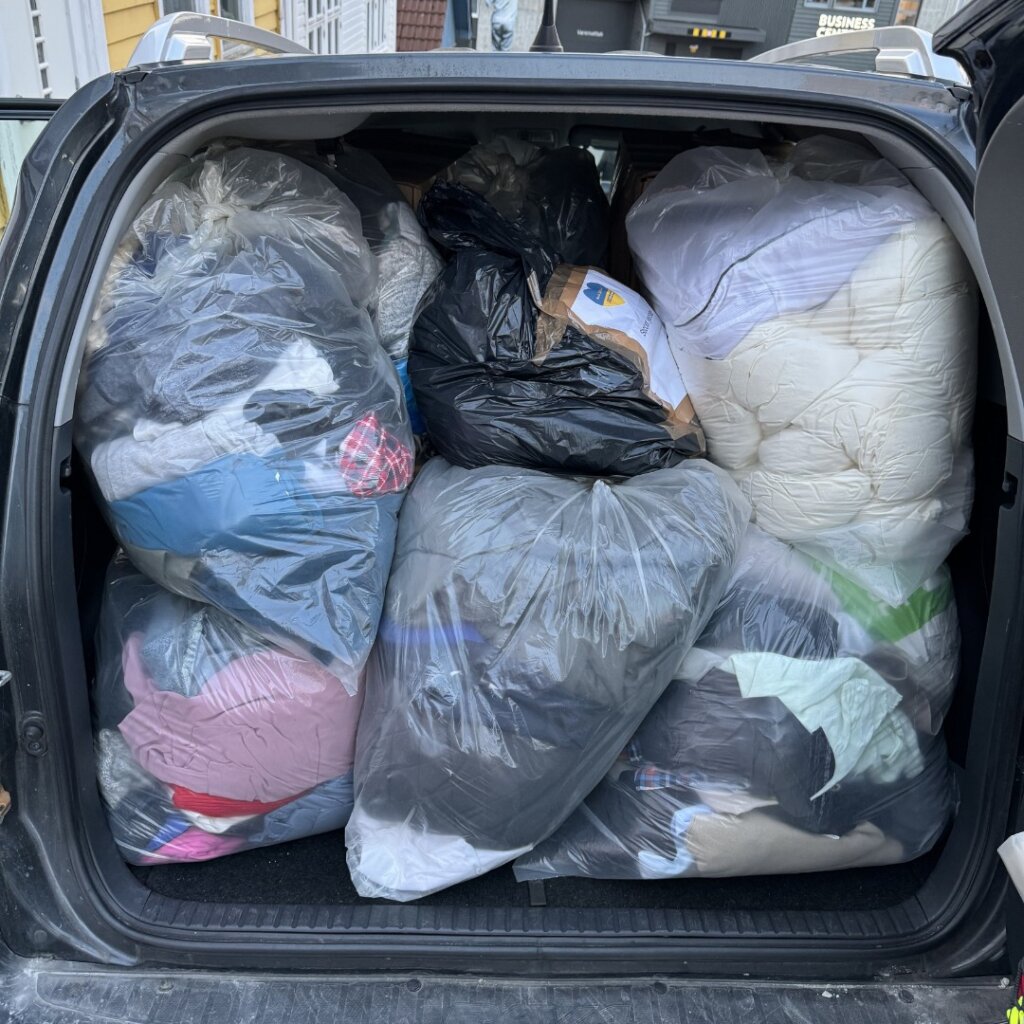 Collecting equipment for Ukraine, May 2024