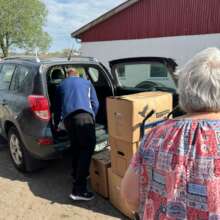 Delivery, Ukrainahjelpen v/ Klippen, May 2024