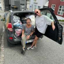 Collecting equipment for Ukraine, May 2024