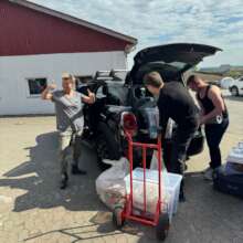 Delivery, Ukrainahjelpen v/ Klippen, May 2024