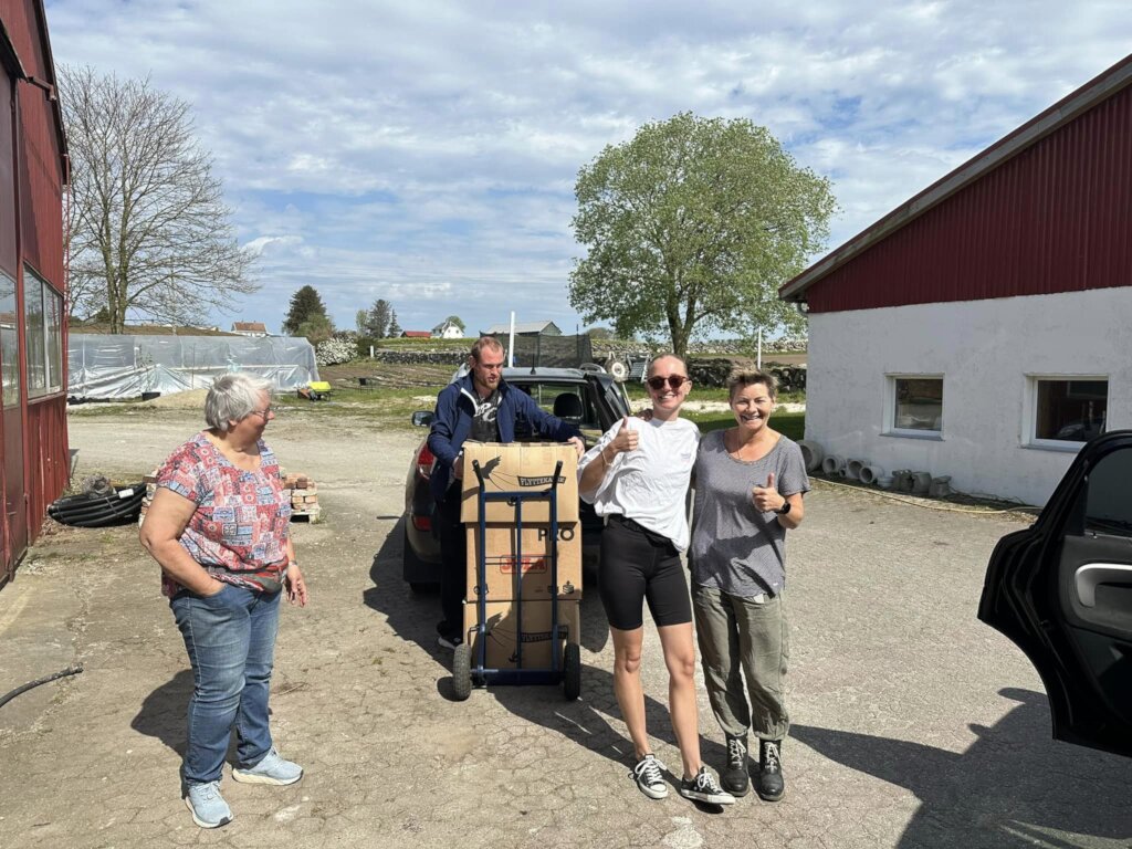 Delivery, Ukrainahjelpen v/ Klippen, May 2024