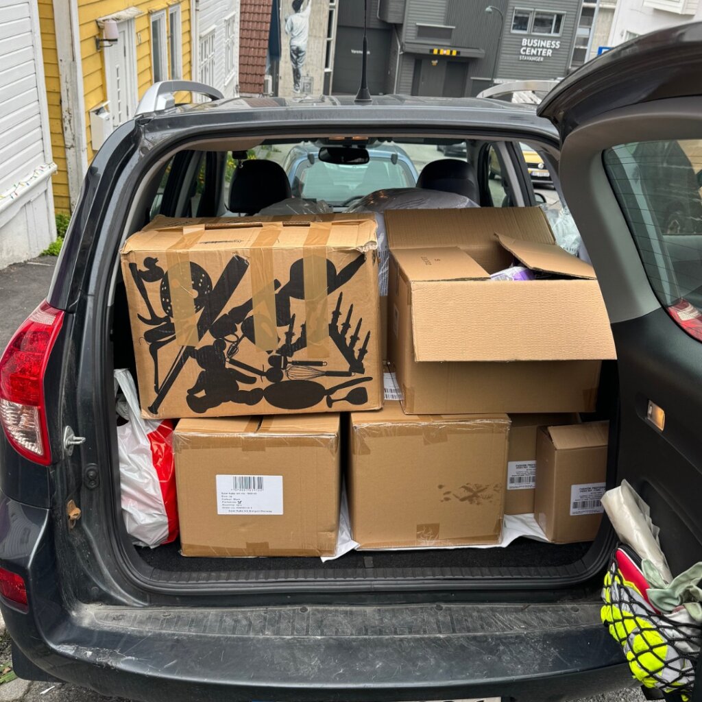 Collecting equipment for Ukraine, June 2024