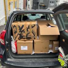 Collecting equipment for Ukraine, June 2024