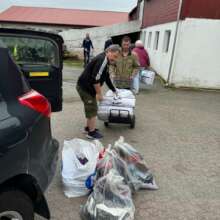 Delivery, Ukrainahjelpen v/ Klippen, June 2024