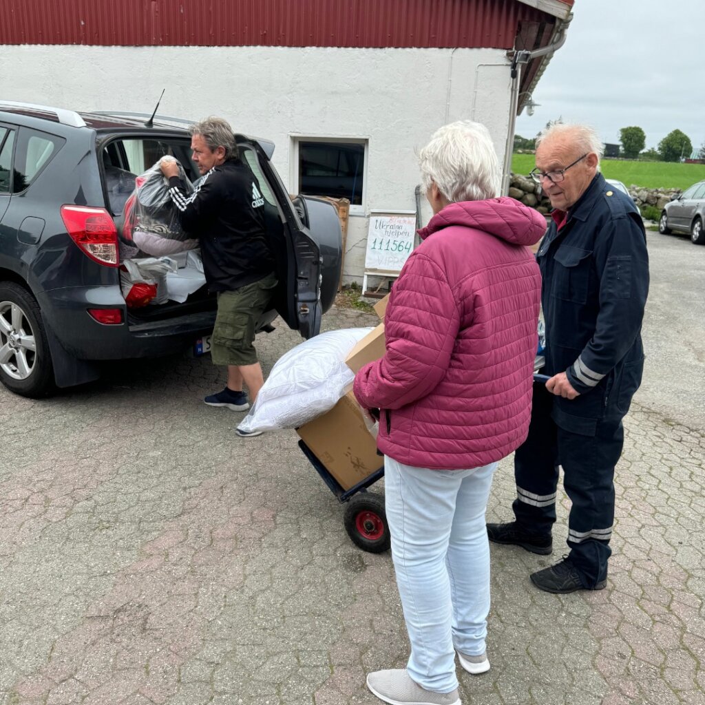 Delivery, Ukrainahjelpen v/ Klippen, June 2024
