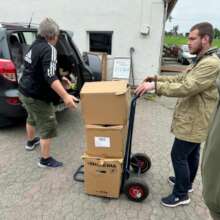 Delivery, Ukrainahjelpen v/ Klippen, June 2024