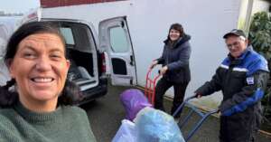 Delivering, Ukrainahjelpen Klippen, March 2026