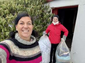 Delivering donations February 2026